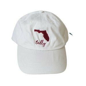 NWT Adams "Upscale Fashion HeadWear" Brand Tally Hat Adjustable Cap Burgundy